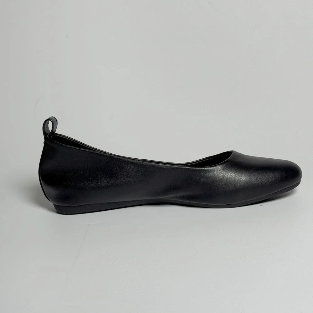 Cushionaire Wink Black Memory Foam Ballet Flats Womens 9M Slip On Comfort Shoes - Picture 7 of 11